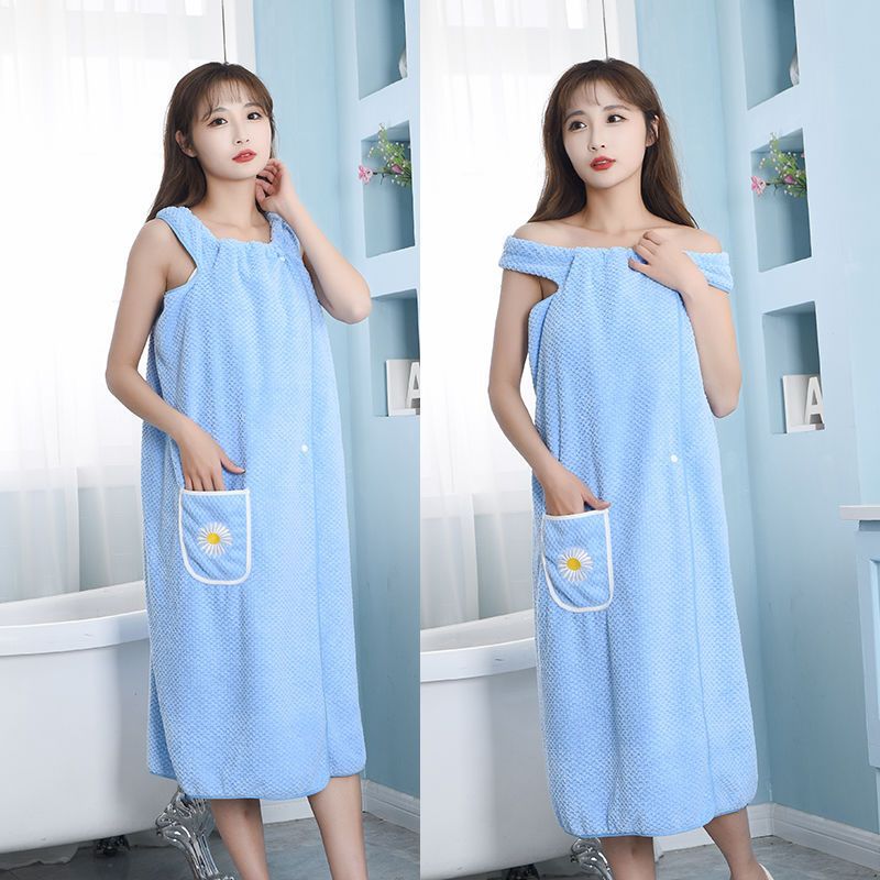 Quick Drying, Comfortable and Soft Bathrobe