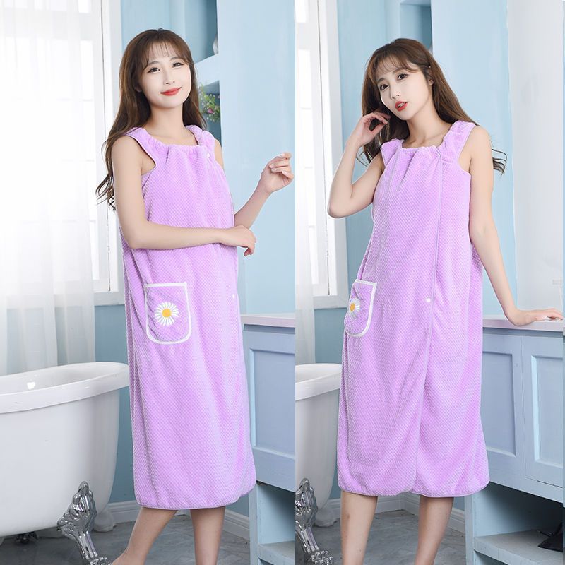 Quick Drying, Comfortable and Soft Bathrobe