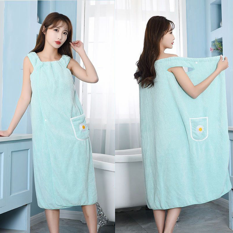 Quick Drying, Comfortable and Soft Bathrobe