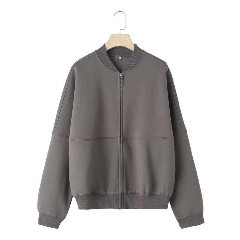 Bomber Jacket Coat Sweatshirt