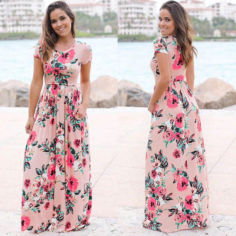 Knitted Printed Dress
