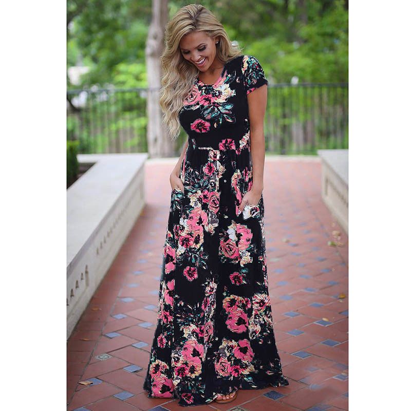 Knitted Printed Dress