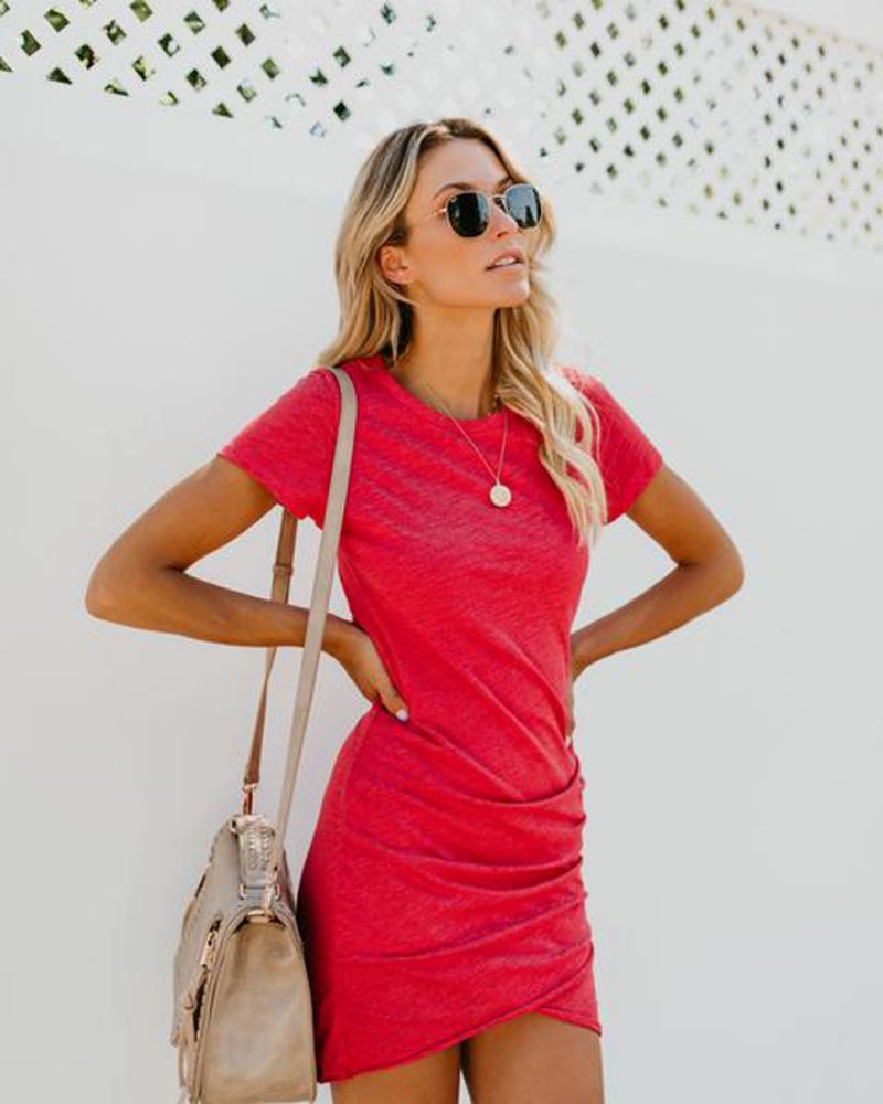 Irregular Hip Skirt