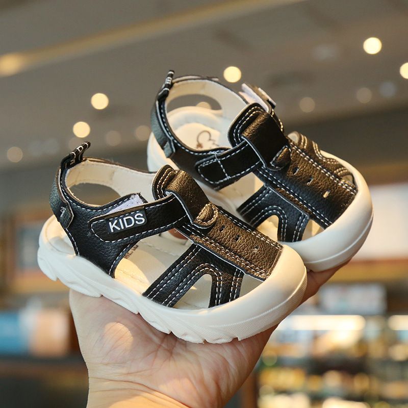 Toe soft-soled toddler shoes
