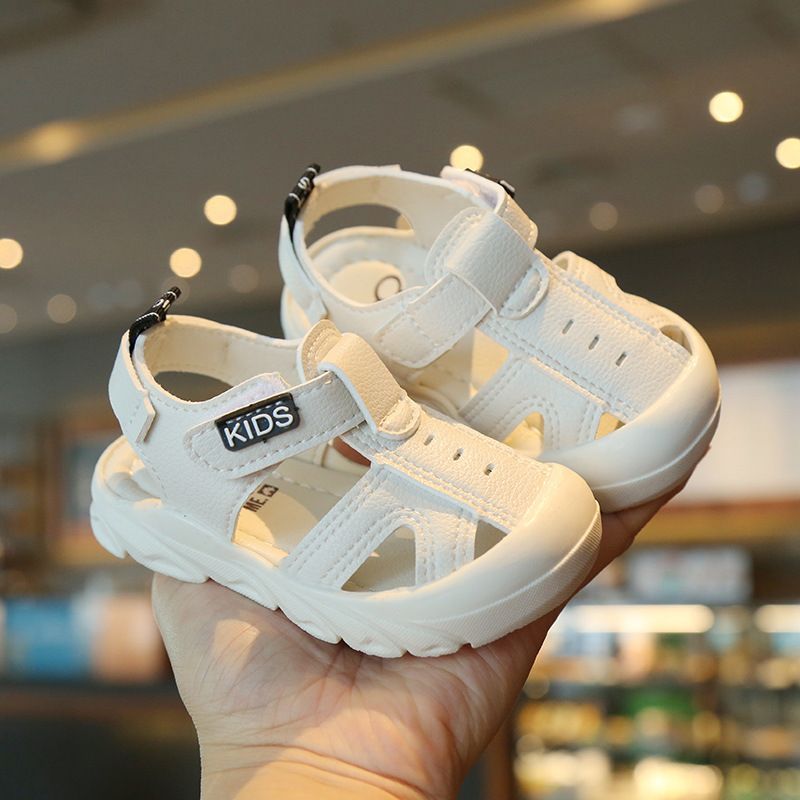 Toe soft-soled toddler shoes