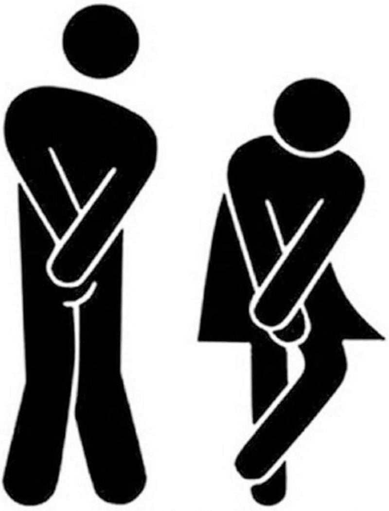Wall Stickers Door Stickers Toilet
