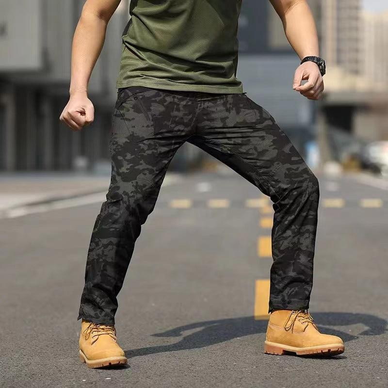 Outdoor Multi-Pocket Cushion Trousers