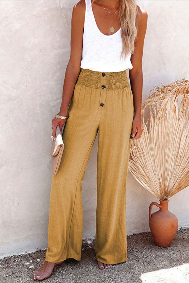 Women's Loose Wide-Leg Trousers