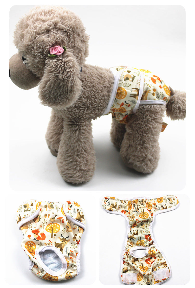 Printed Pet Pants