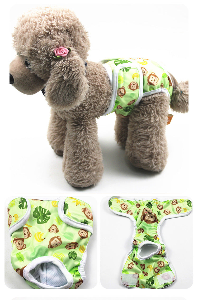 Printed Pet Pants