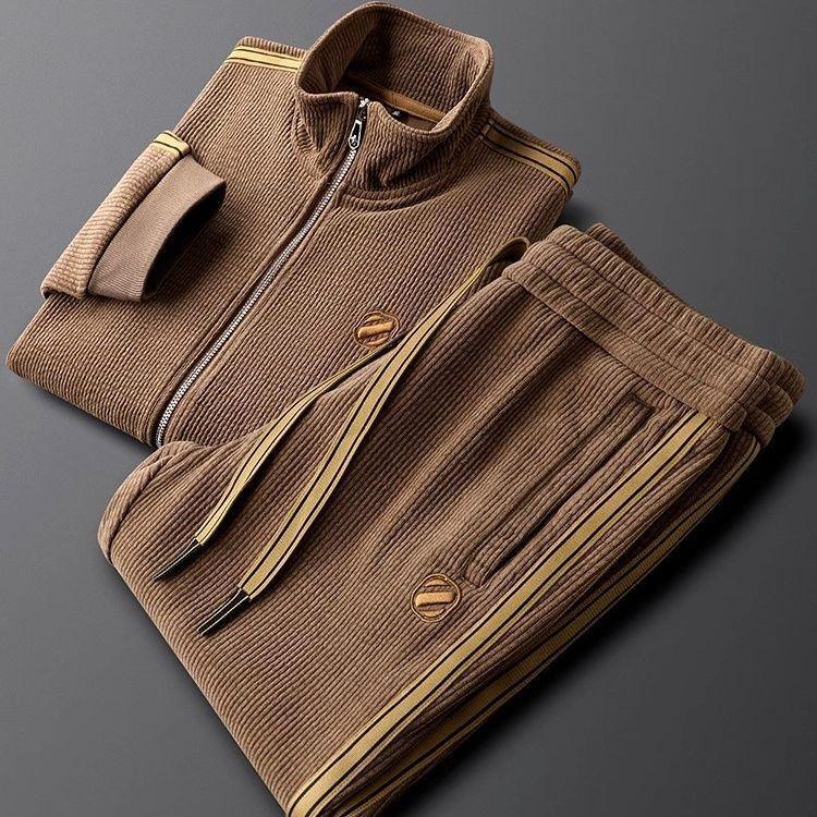 Solid Color Leisure Sports Suit