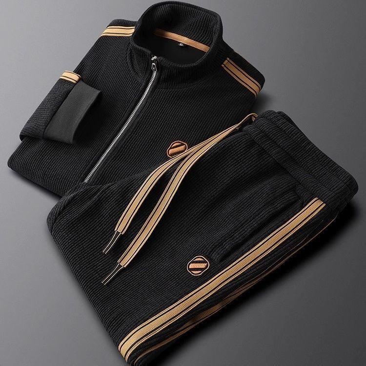 Solid Color Leisure Sports Suit