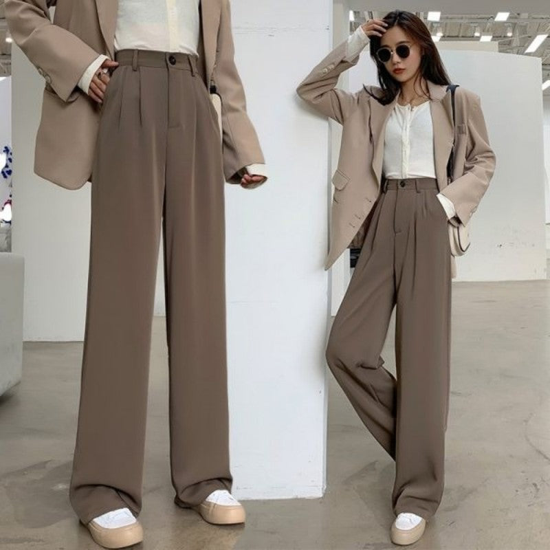 High Waist Dapdown Trousers