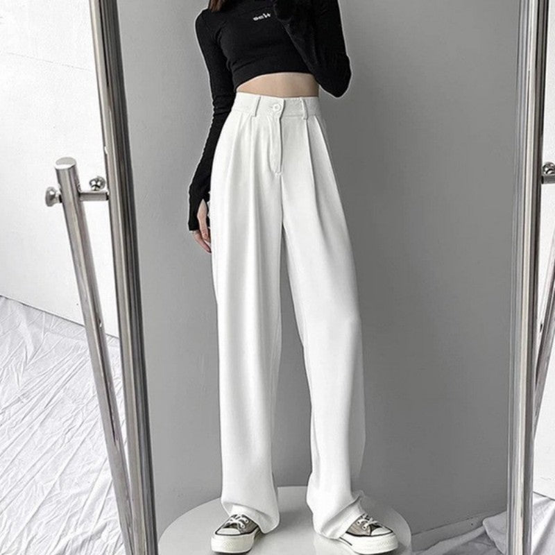 High Waist Dapdown Trousers