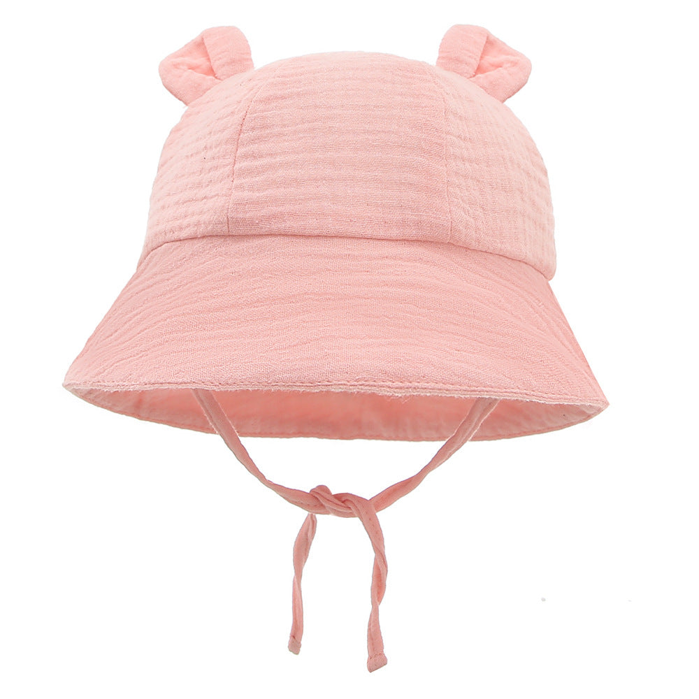 Baby cute basin hat