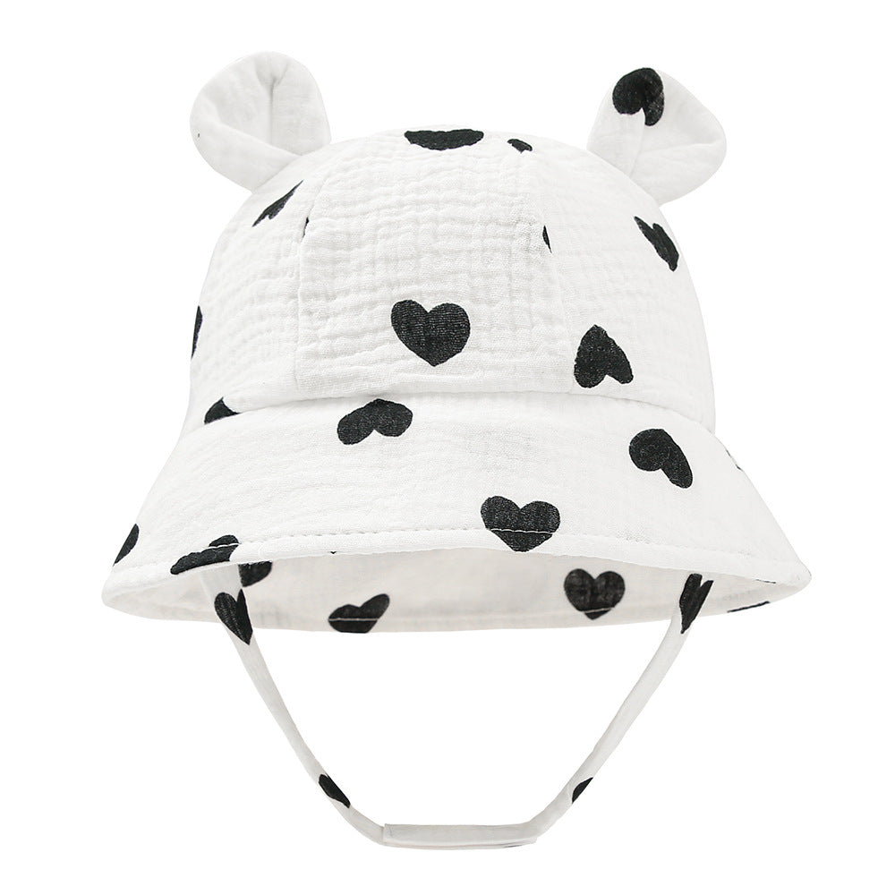 Baby cute basin hat