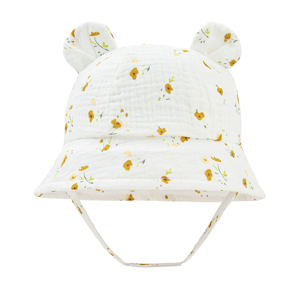 Baby cute basin hat