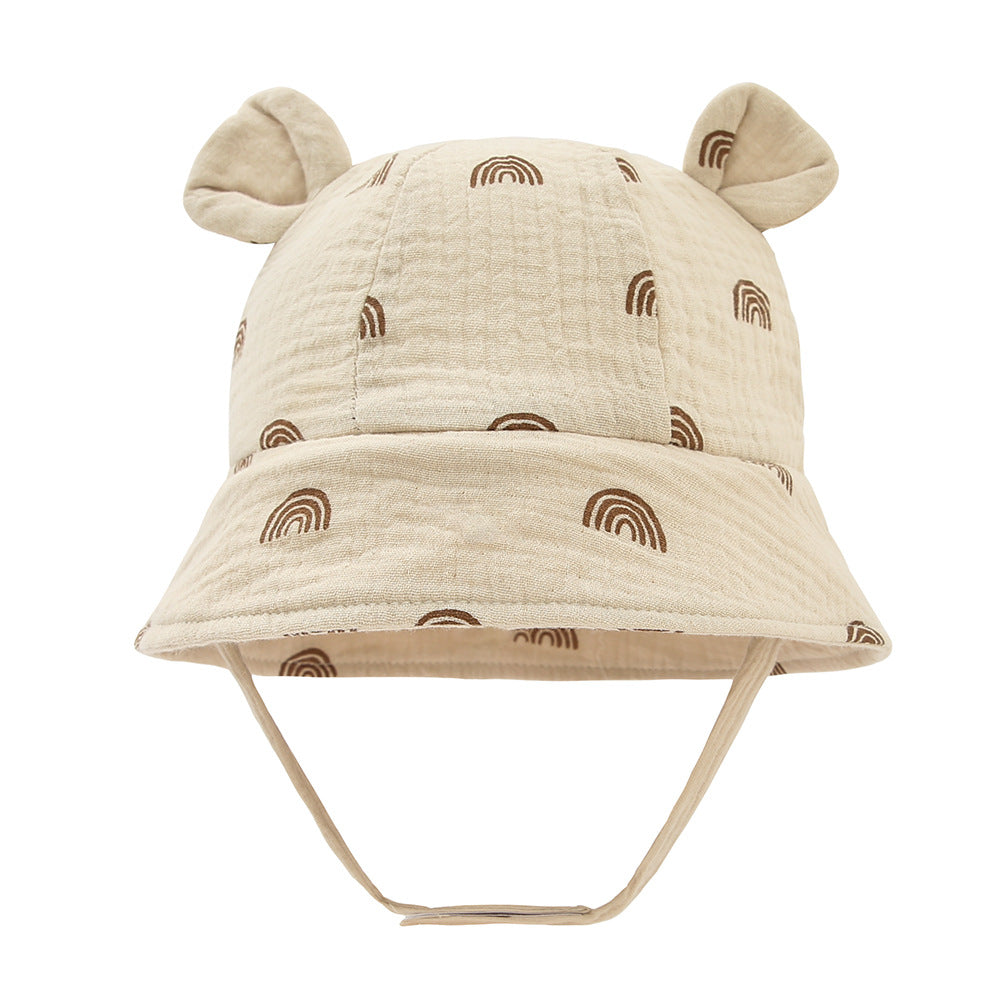 Baby cute basin hat