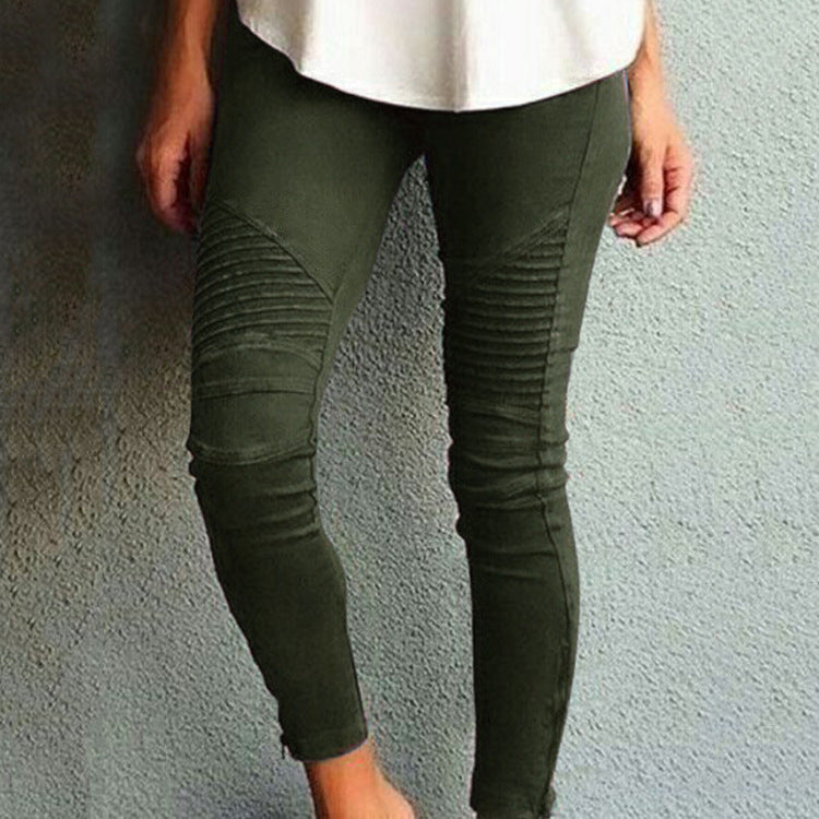 Slim-Fit Skinny Stretch Pants