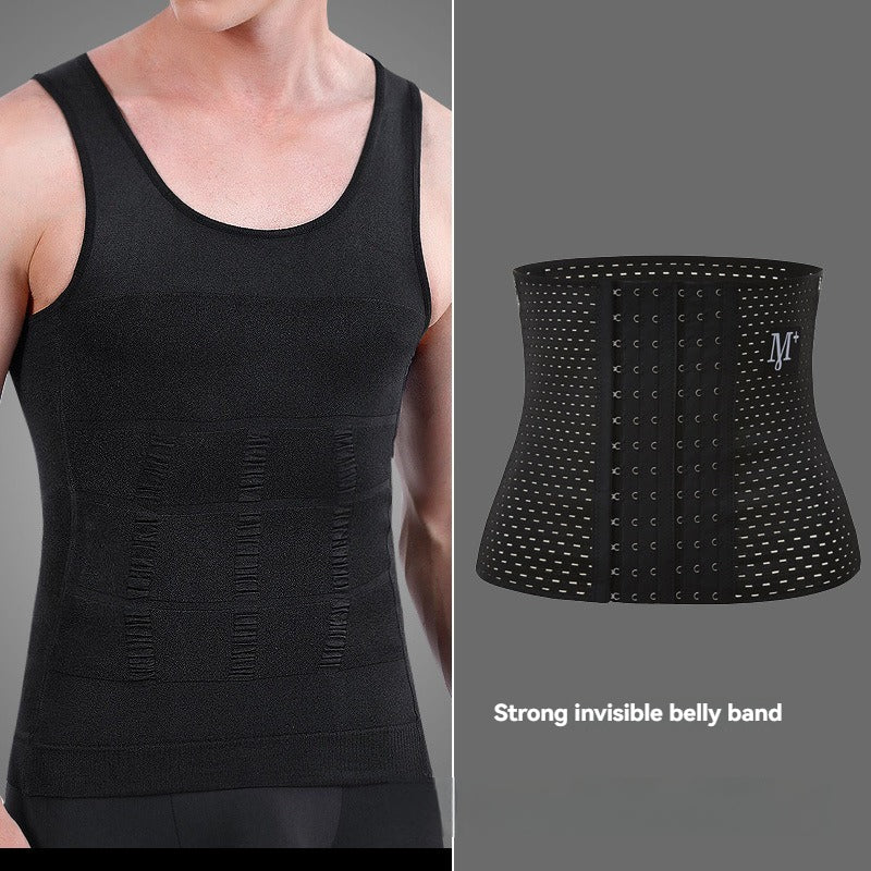 Men's Shaper Belly Tinting Vest