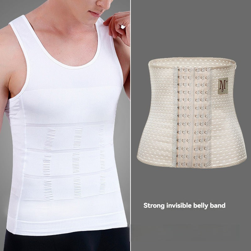 Men's Shaper Belly Tinting Vest