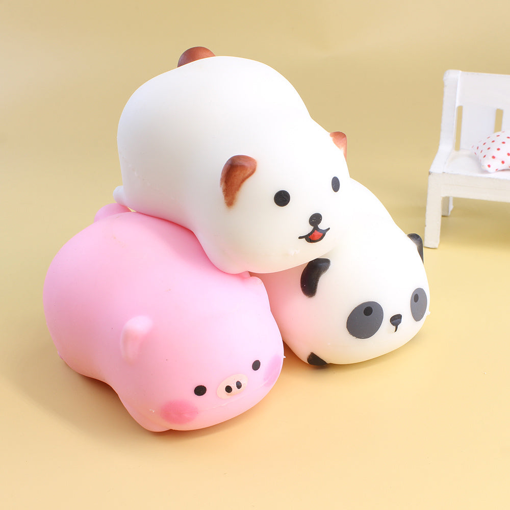 6 PCS  Small Animal Squeeze Toys