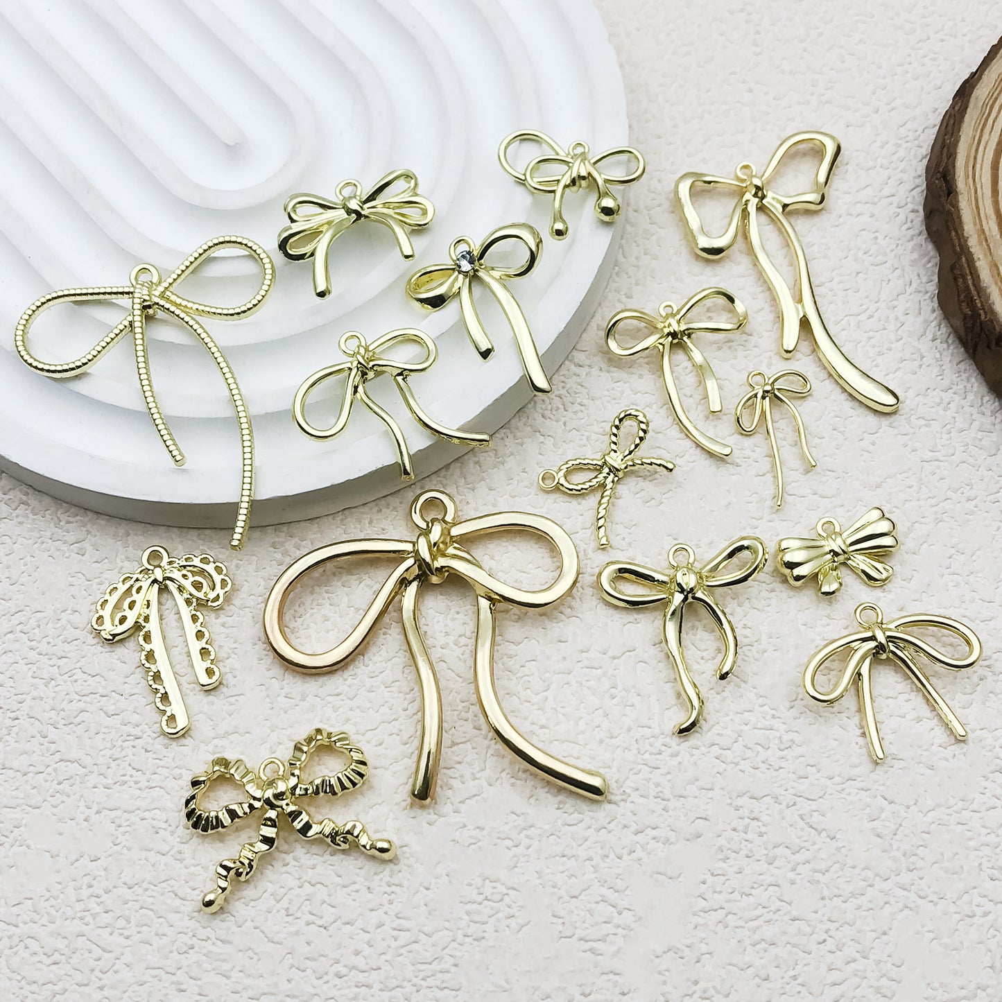 51 Pcs Bowknot Charms