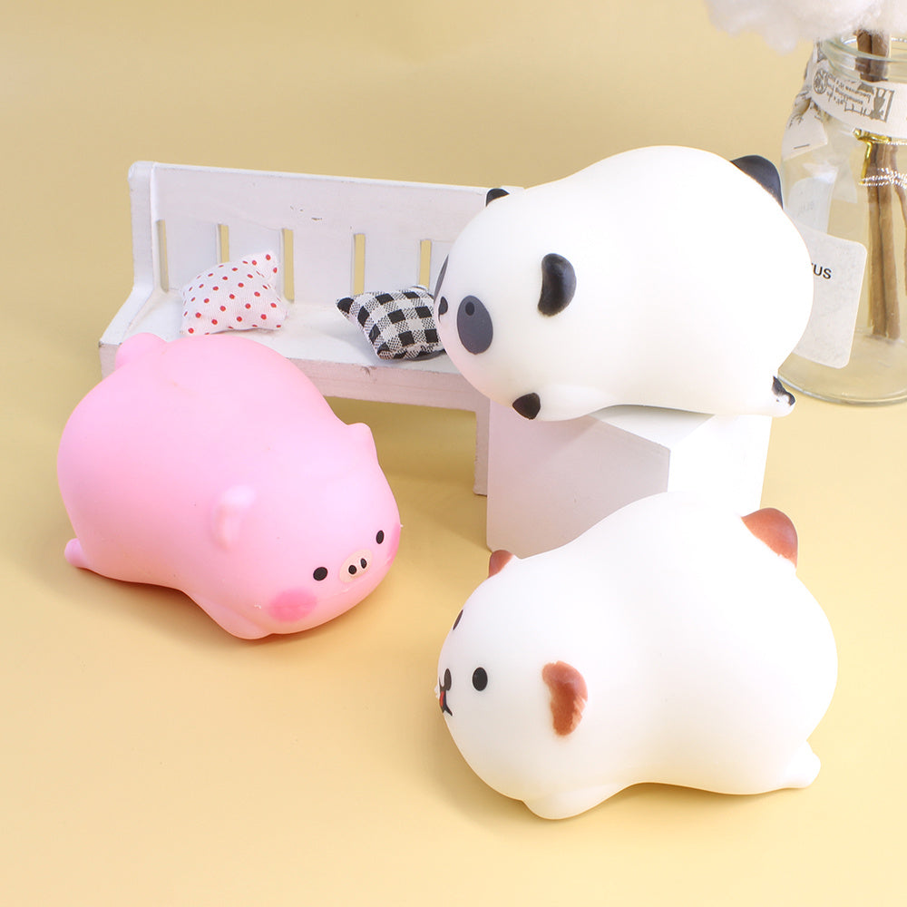 6 PCS  Small Animal Squeeze Toys