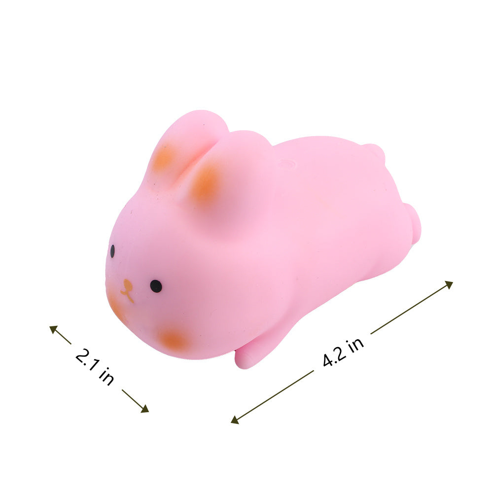 4PCS Cute Animal Squeezing Toys, Stress Relieving Toys, Children's Games, Environmentally Friendly Materials