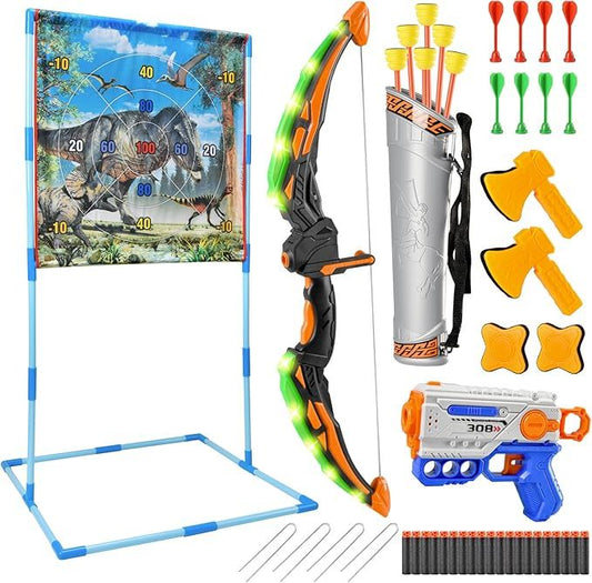 Dinosaur Themed Outdoor Sports Game Throw, Aim And Hit Prehistoric Bullseye, Experience The Excitement Of Jurassic, Aim, Splash And Score