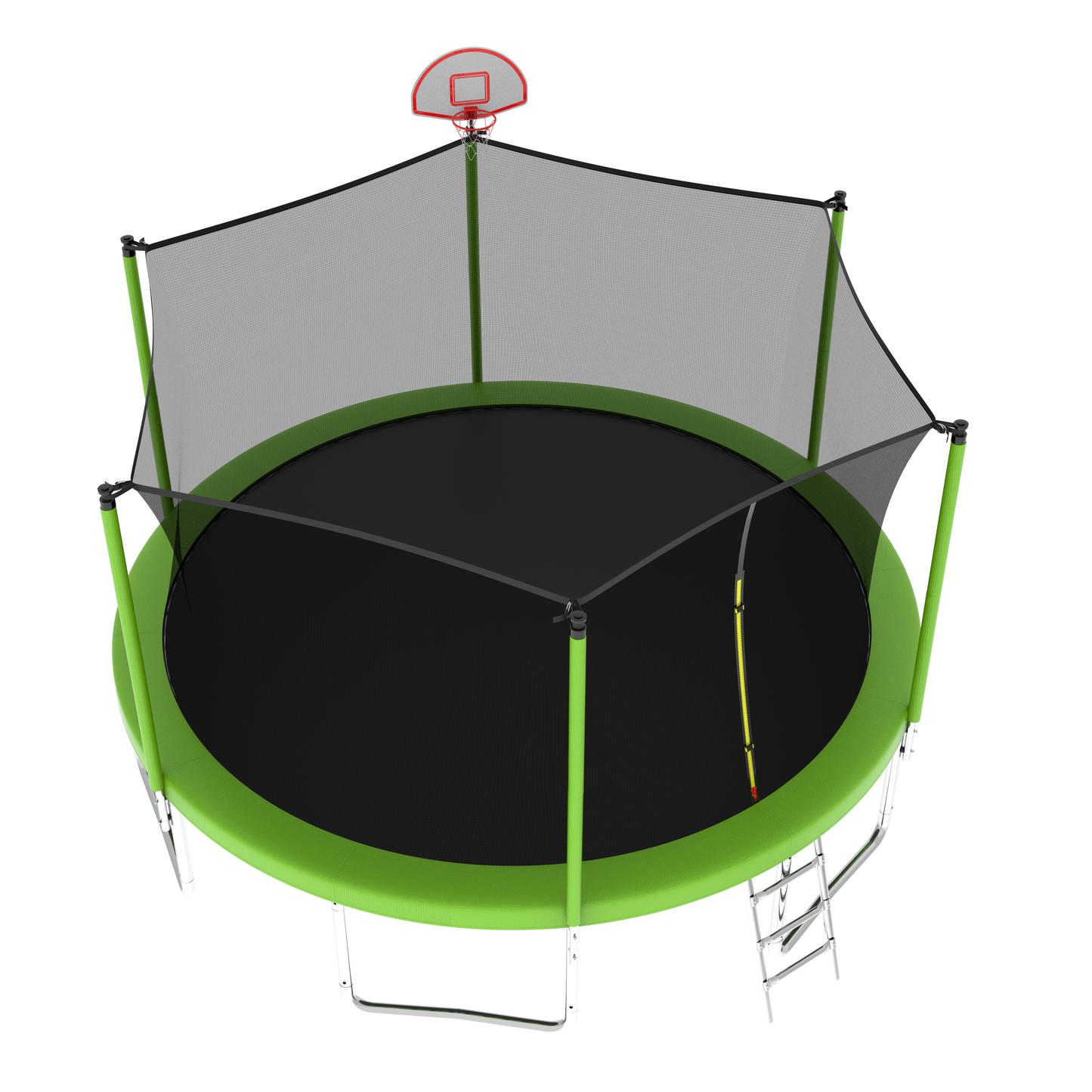 14FT For Kids Children With Safety Enclosure Net Outdoor Backyards Large Recreational Trampoline