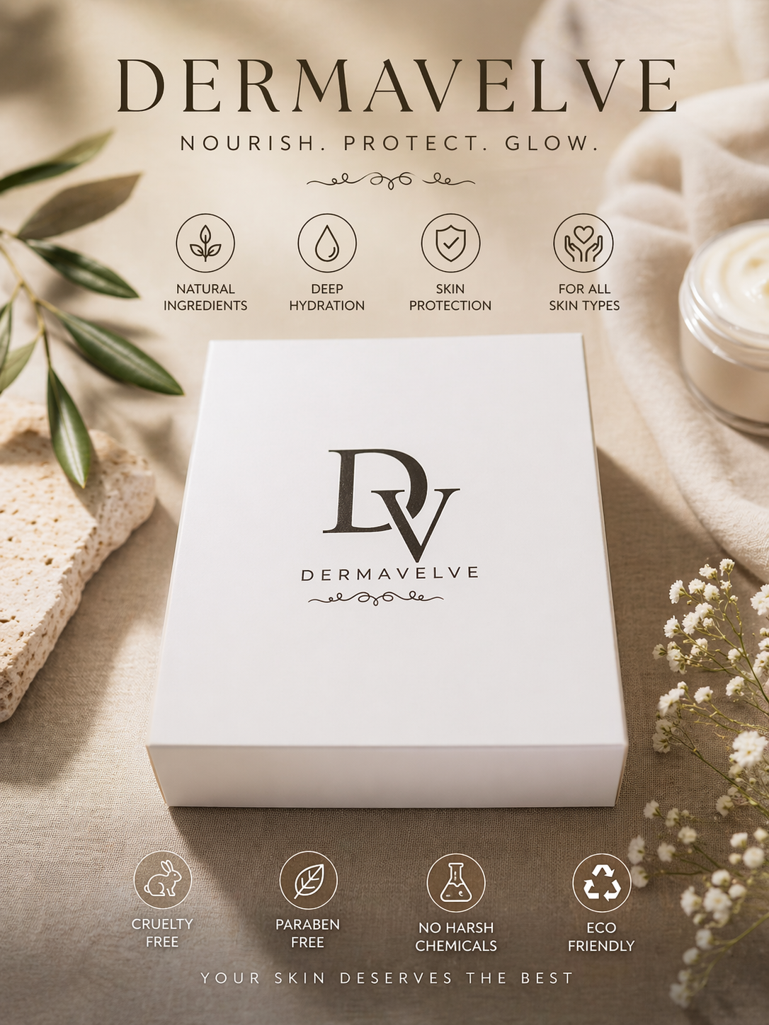 DermaVelve - Natural Hand Moisturizer