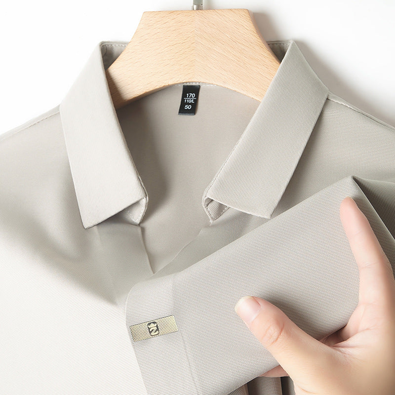 Breathable V-neck Short Sleeves