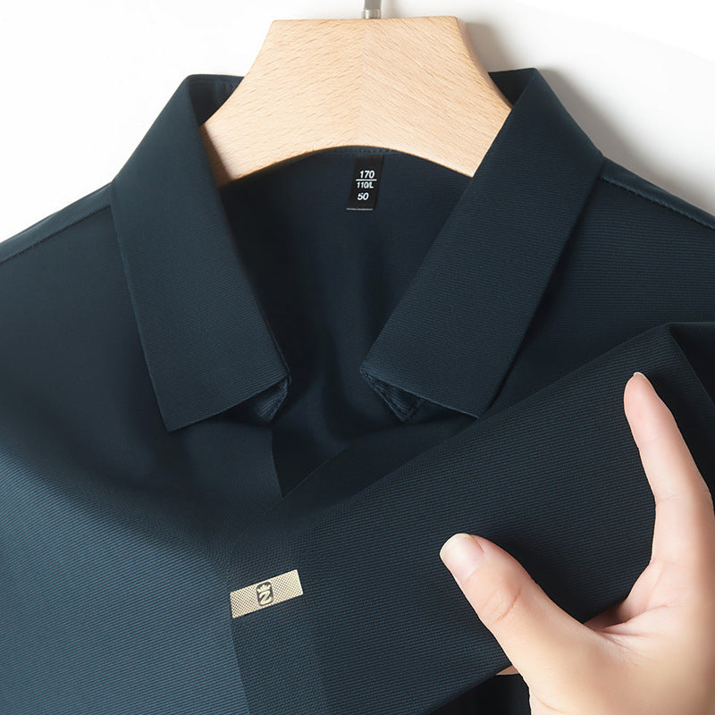 Breathable V-neck Short Sleeves