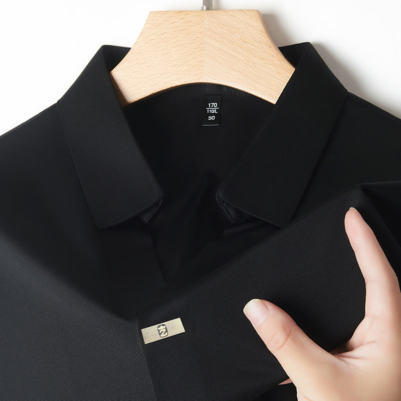 Breathable V-neck Short Sleeves