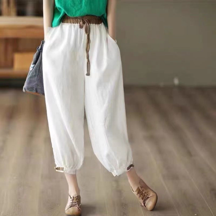 Buckle Casual Haren Pants