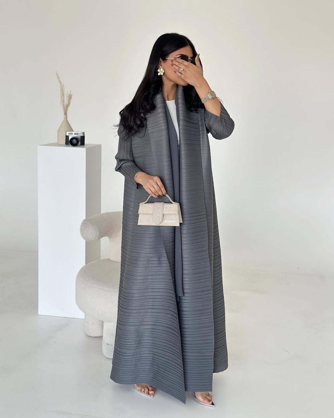 Clear Muslim Trench Coat