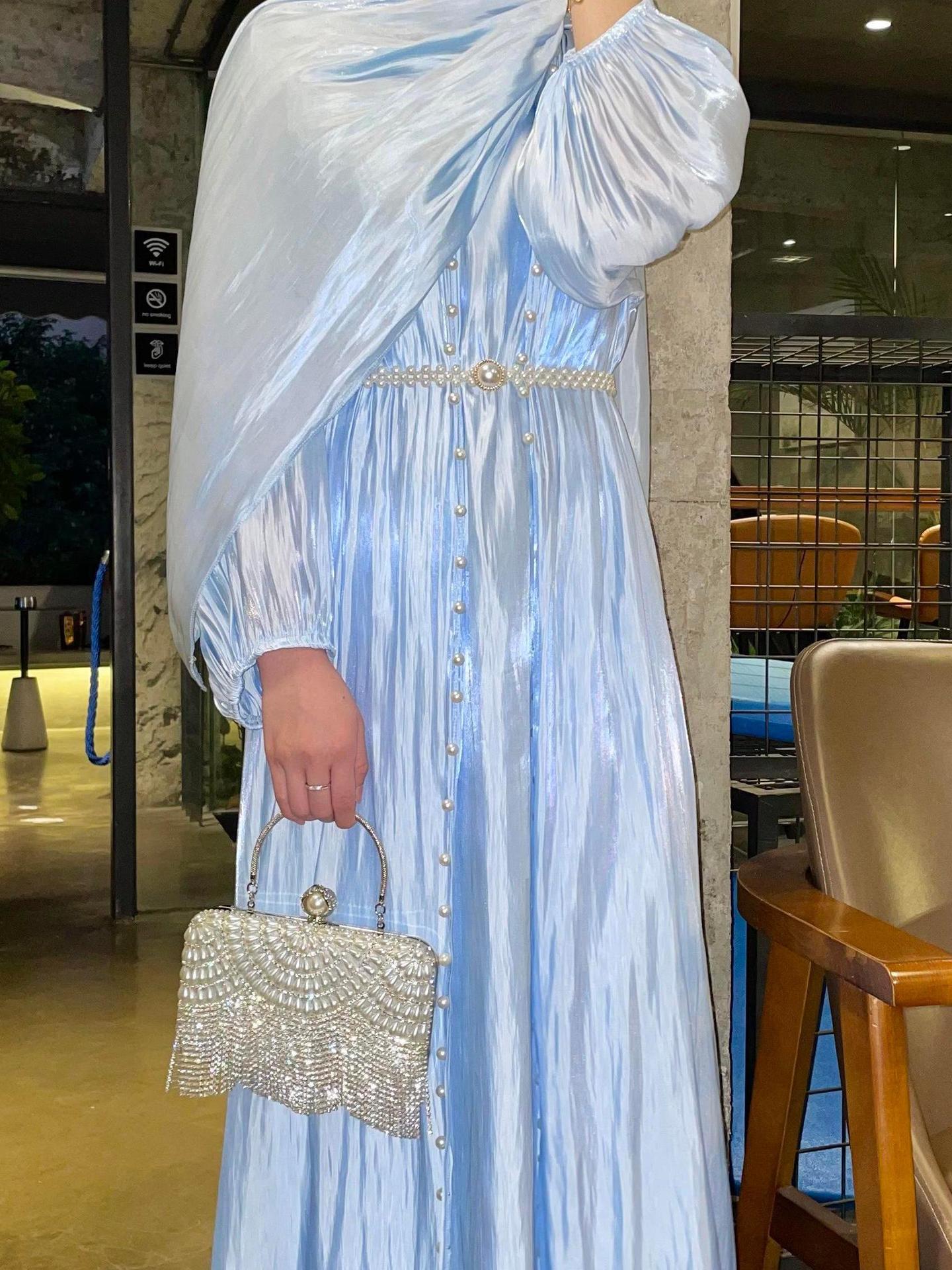 Muslim Streamer Yarn Dress