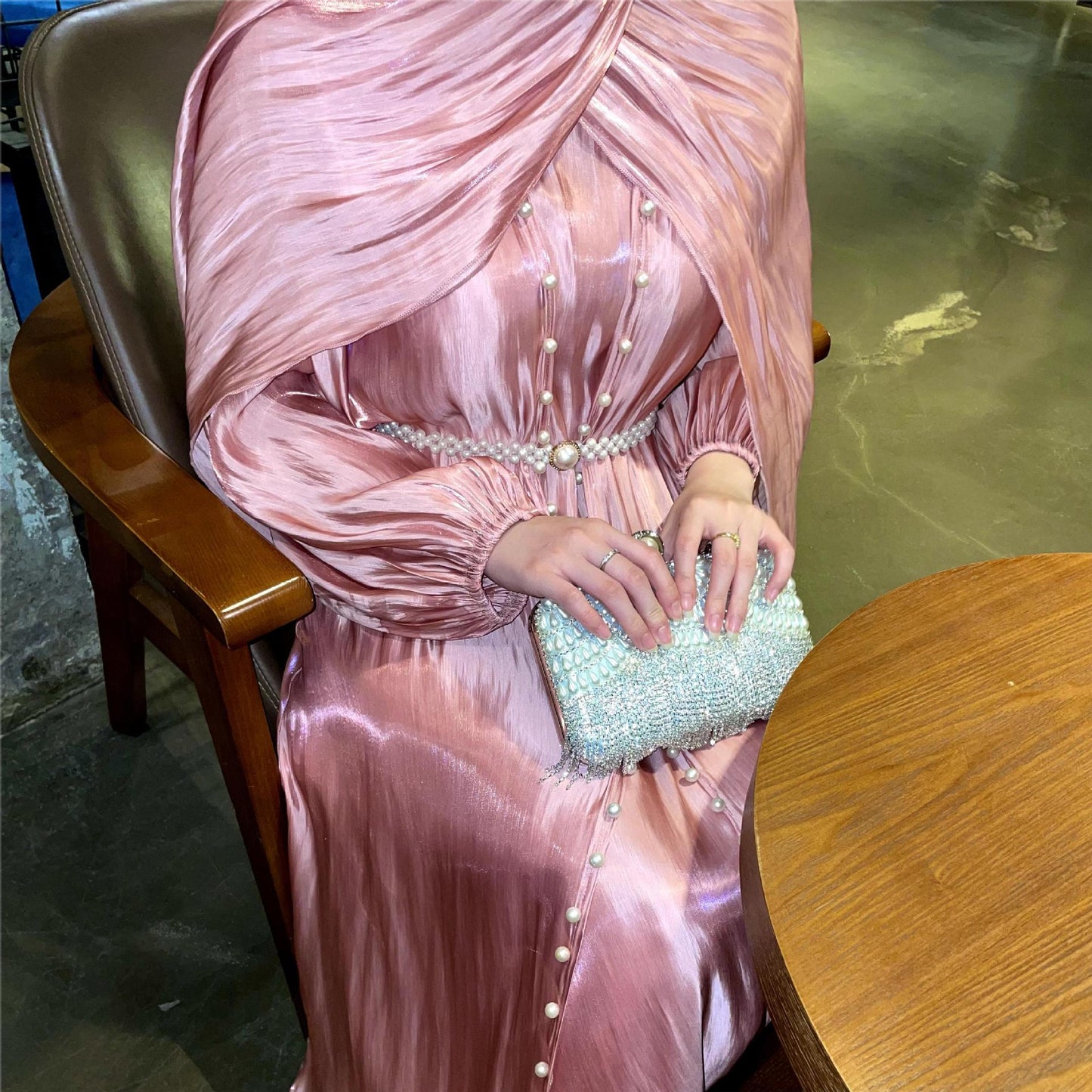 Muslim Streamer Yarn Dress