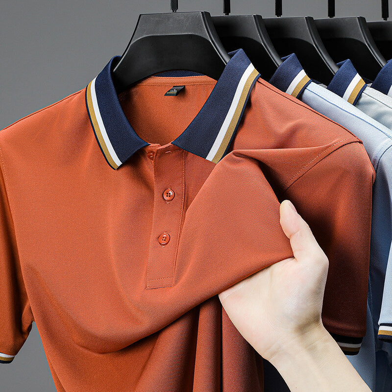Polo Shirt Men's Top