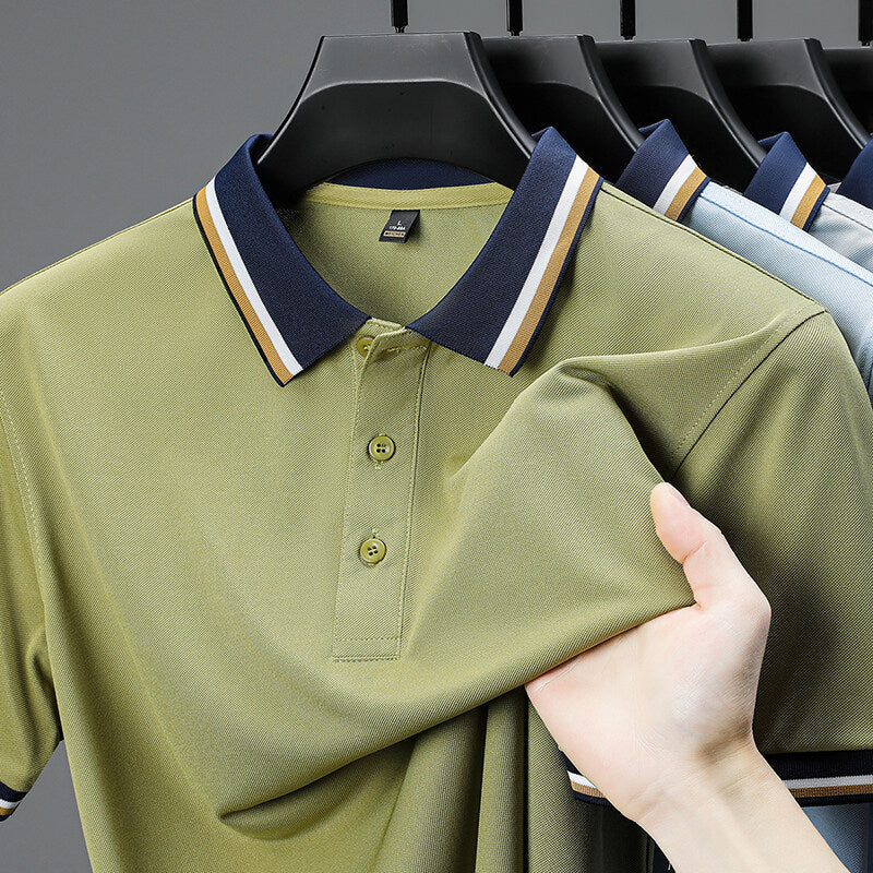 Polo Shirt Men's Top