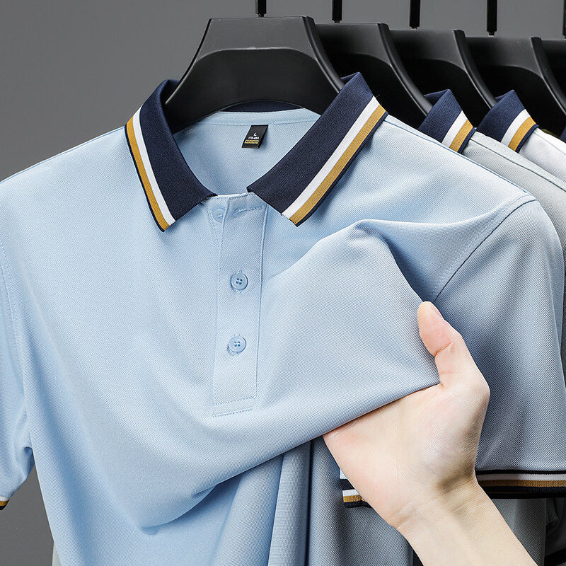 Polo Shirt Men's Top
