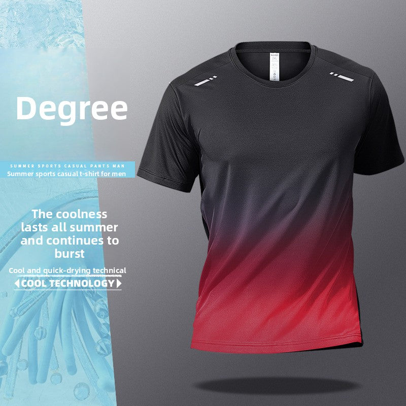 Men's Quick-Dry Short-Sleeved Sports T-Shirt