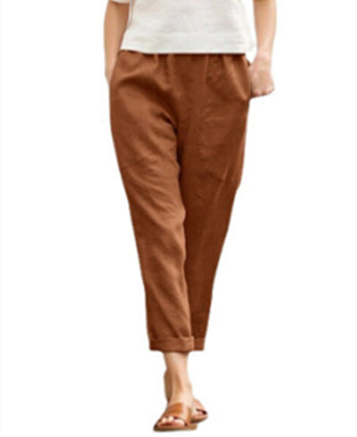 Women's loose Pocket Harem Pants