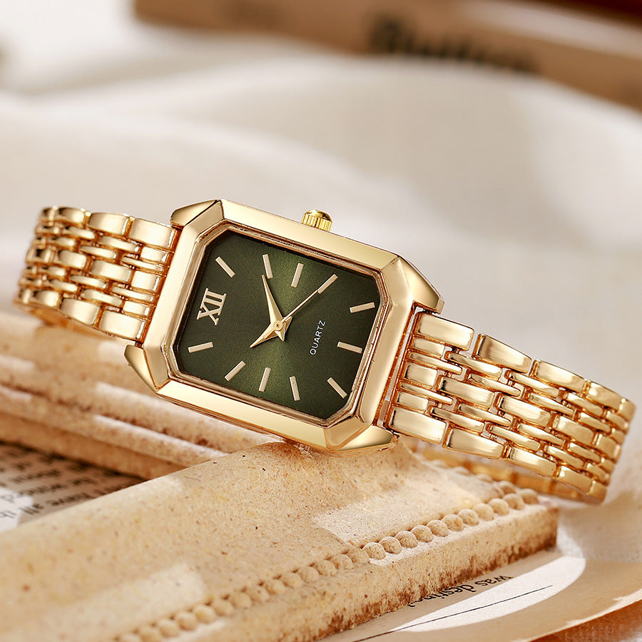 Women's Square Steel Band Watch