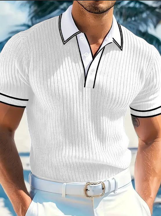 Men's Short-sleeved Polo Shirt