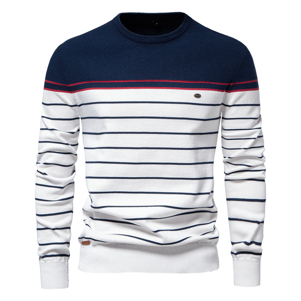 Striped Color Matching Long Sleeve