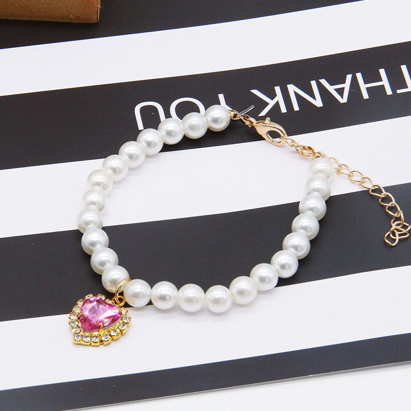 Pet Pearl Collar