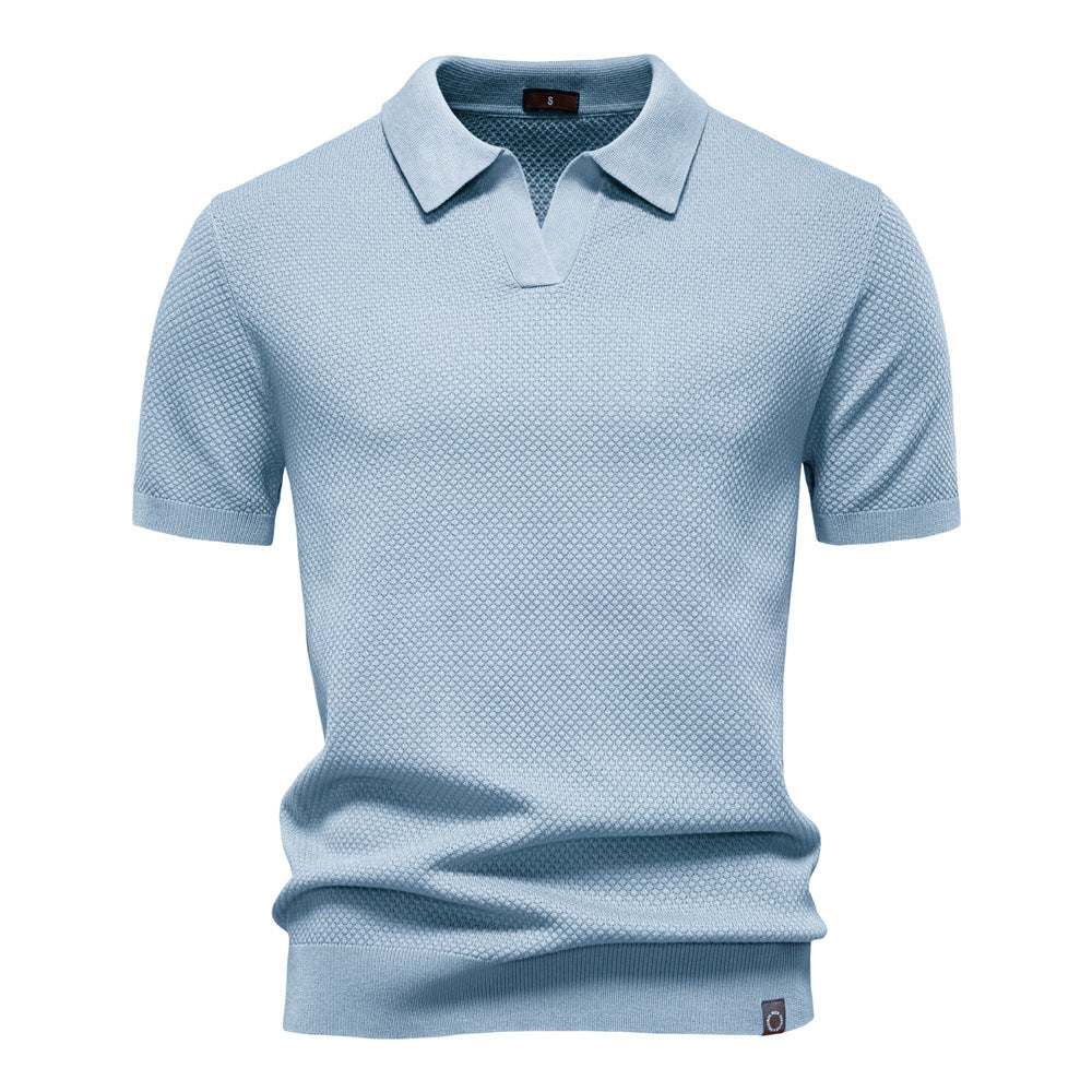 Short-sleeved Pineapple Polo Shirt