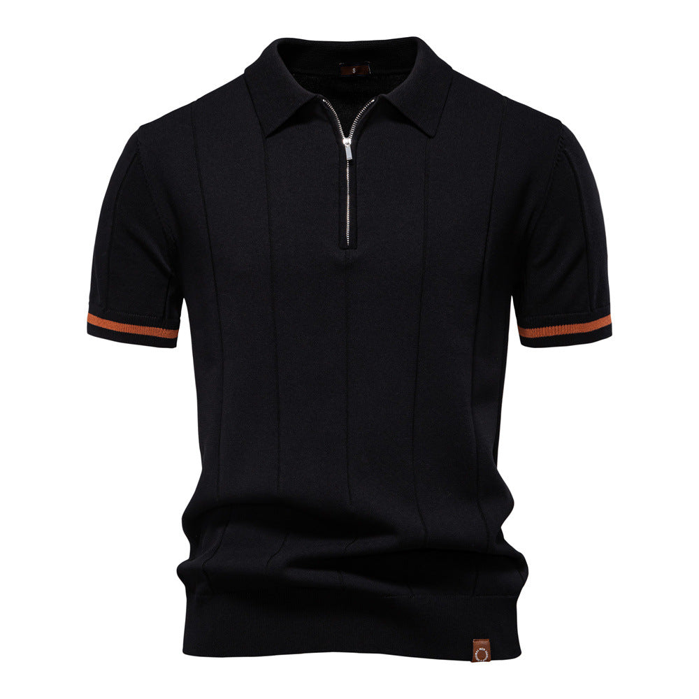Polo Shirt lapel Knit